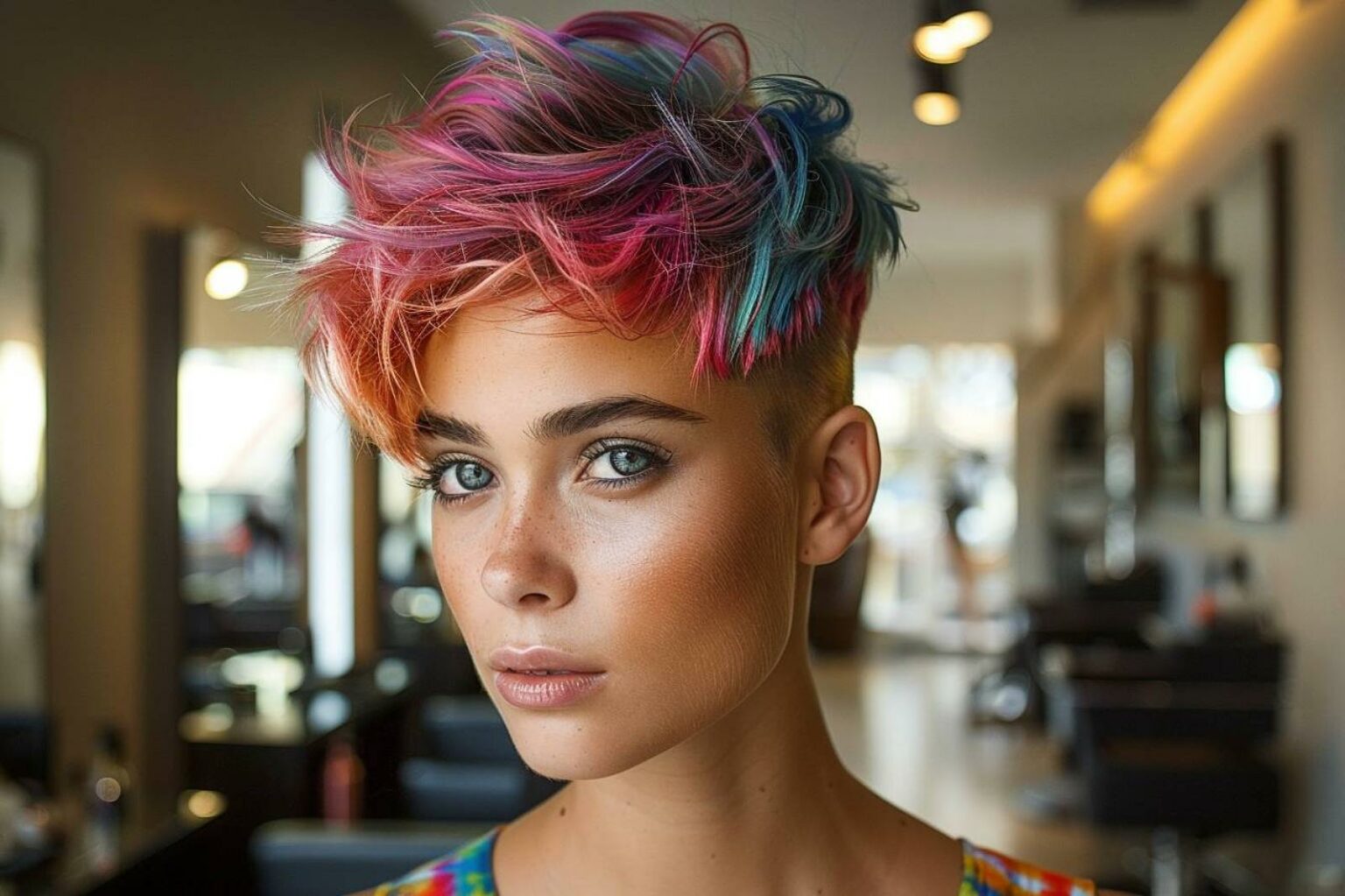Tie and Dye : L'allié parfait des cheveux courts