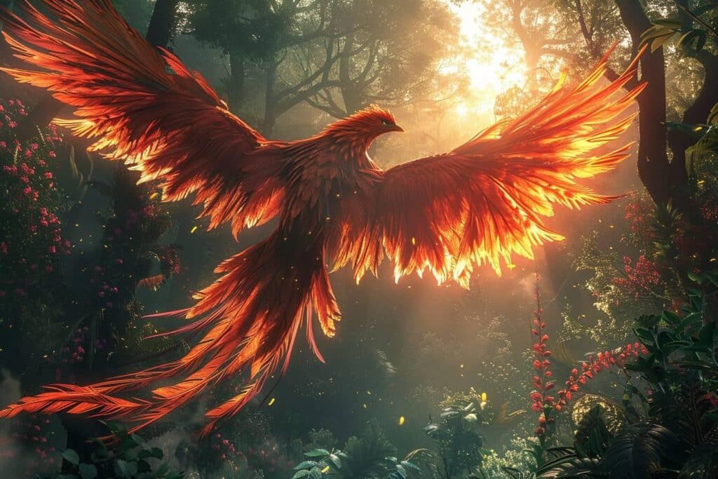 Le Phénix : L’Oiseau Mythique de la Renaissance